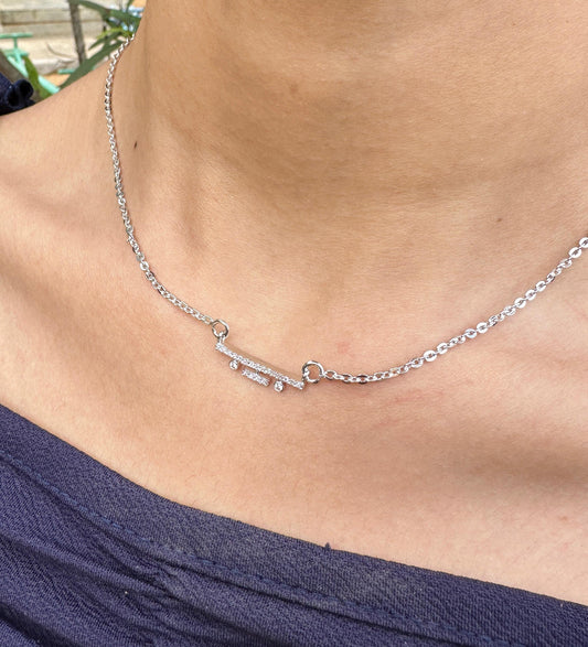 Antique Allure Silver Necklace