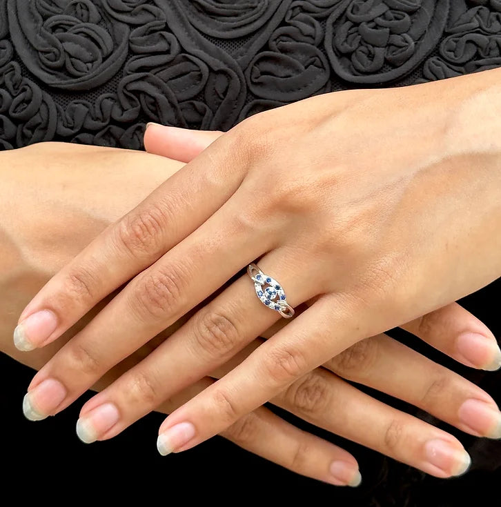 Cosmic Charm Silver Ring