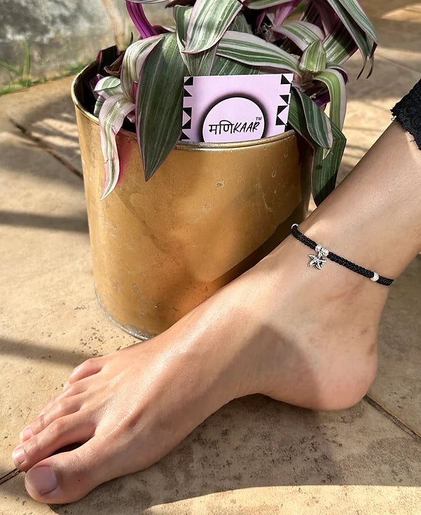 Black Thread Anklet