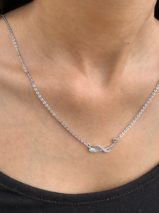Elegant Silver Necklace