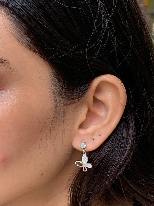 925 Silver Earring ( Butterfly)