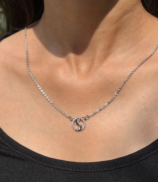 Radiant Silver Necklace